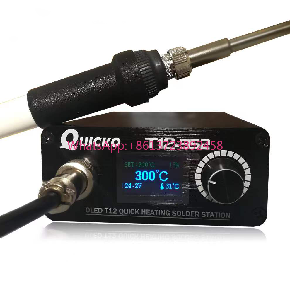 T12 Soldering Station Oled - Паяльная станция T12-952 с быстрым нагревом,