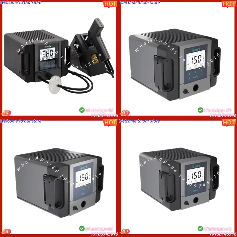Desoldering Pump Electric Vacuum Station - Паяльная станция QUICK TV2 2026 с