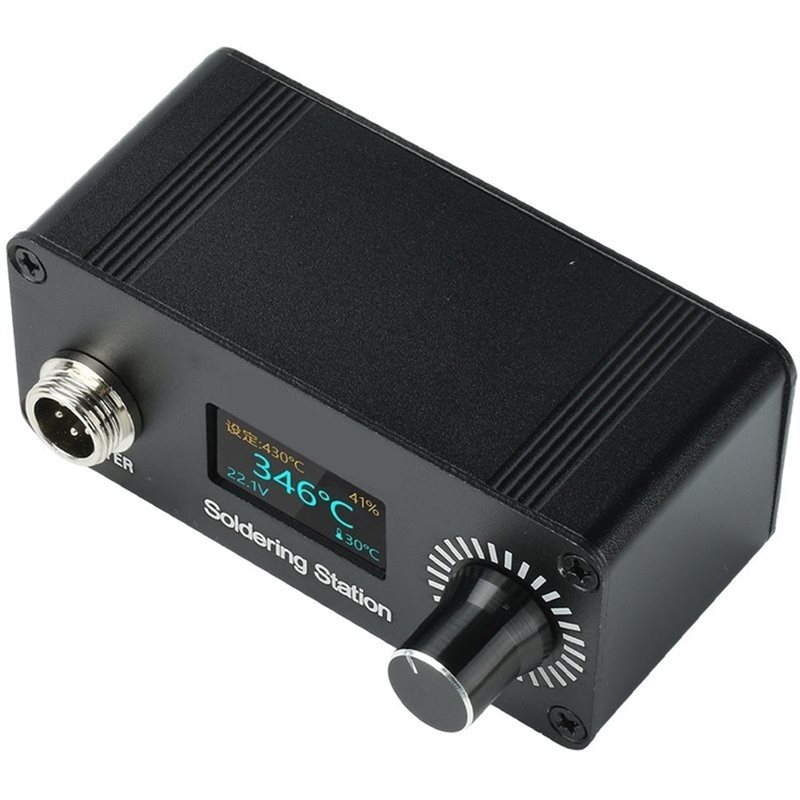 Портативная мини-паяльная стан – обзор и цена T12 Soldering Station Oled